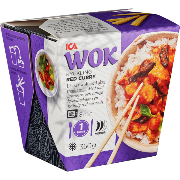 ICA Wok Kyckling Red Curry