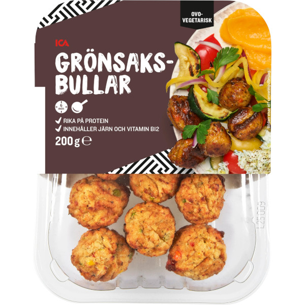 ICA Grönsaksbullar