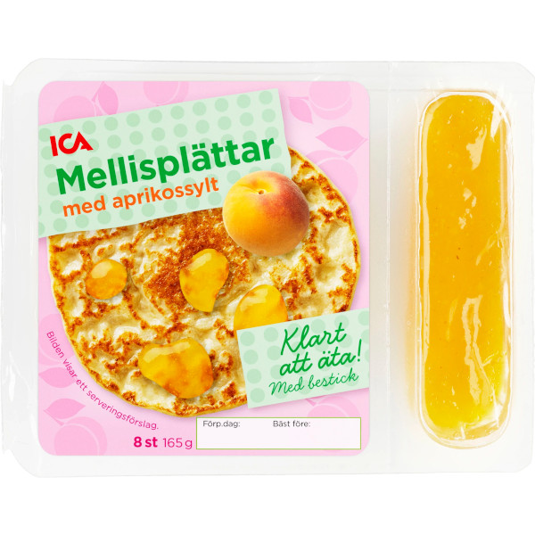 ICA Mellisplättar Aprikossylt