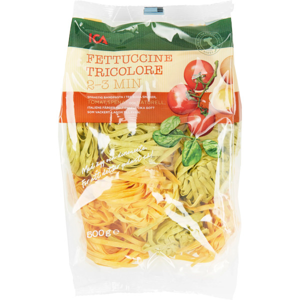 ICA Fettuccine Tricolore