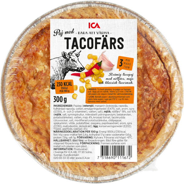 ICA Paj Tacofärs
