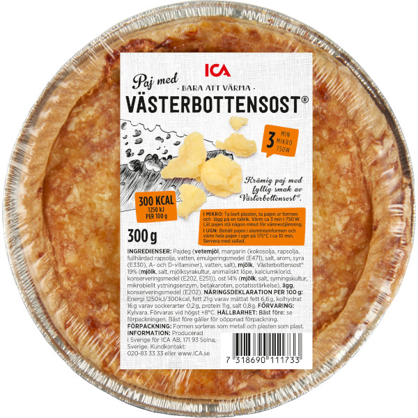 ICA Paj Västerbottensost