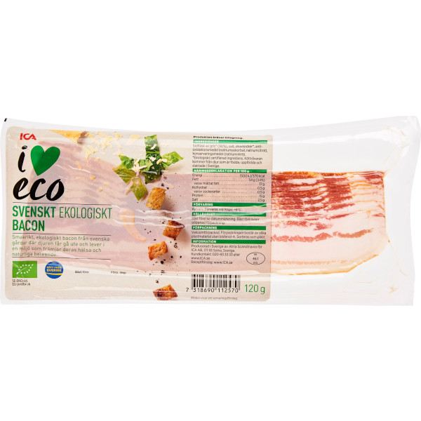 ICA I Love Eco Bacon Ekologiskt