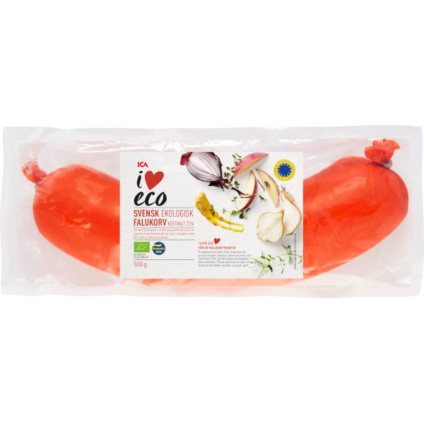 ICA I Love Eco Falukorv Ekologisk