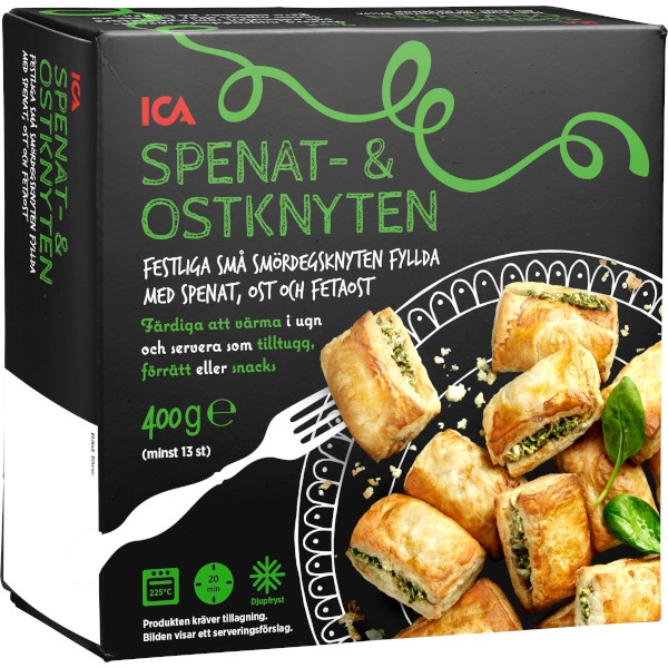 ICA Spenat & Ostknyten