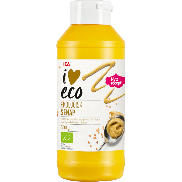ICA I Love Eco Senap Ekologisk