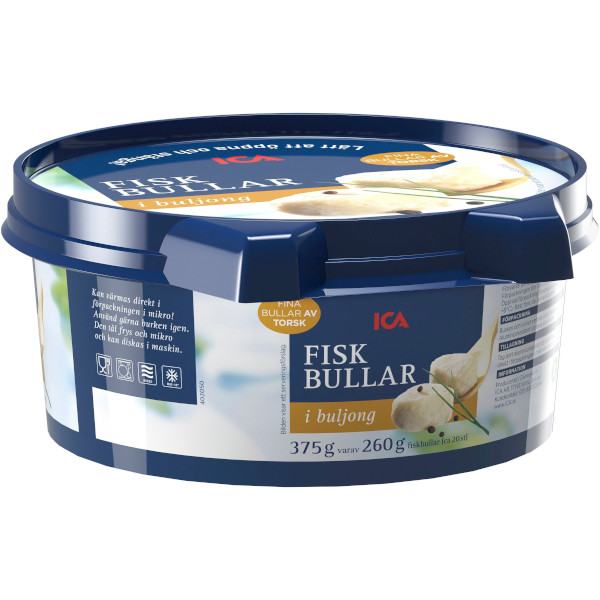 ICA Fiskbullar Buljong