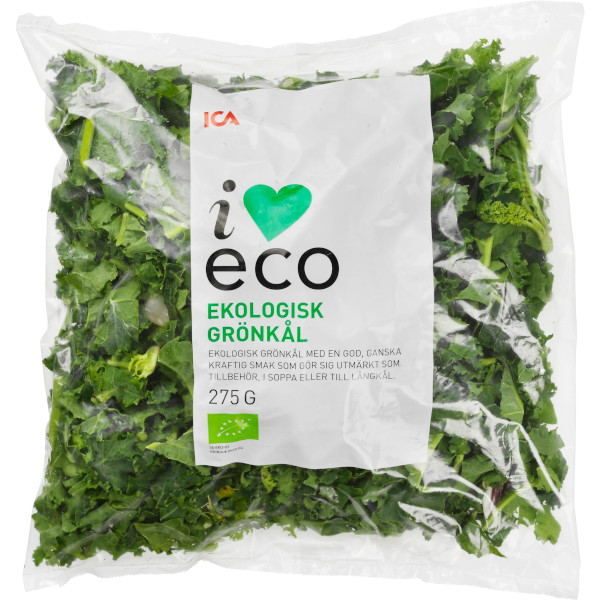 ICA I Love Eco Grönkål Ekologisk