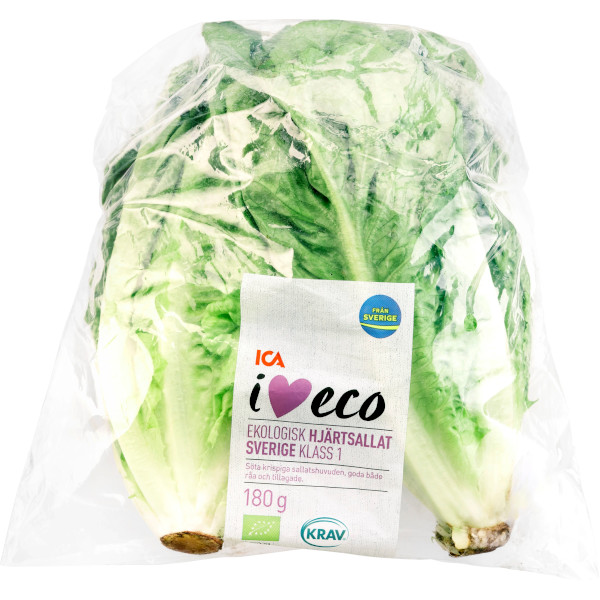 ICA I Love Eco Hjärtsallat Ekologisk