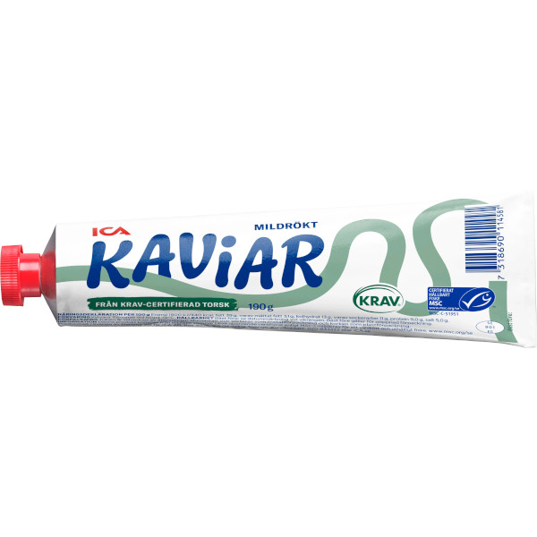ICA Kaviar Mildrökt KRAV