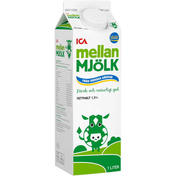 ICA Mellanmjölk