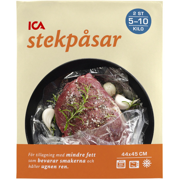 ICA Stekpåsar 5-10g