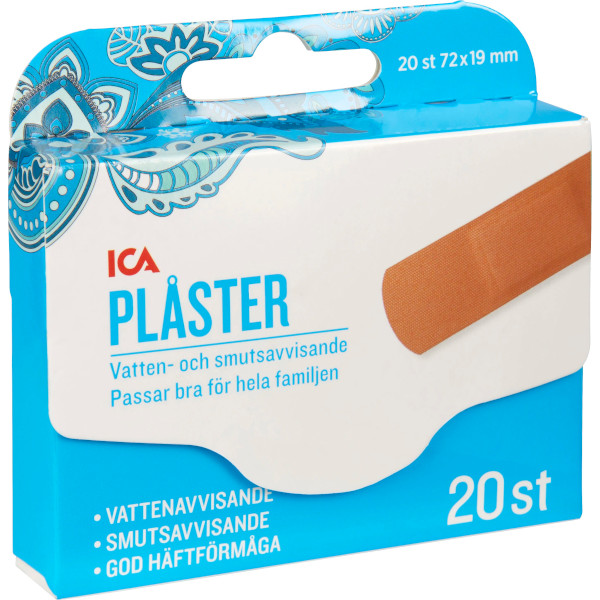 ICA Plåster Vattenavvisande 72x19mm