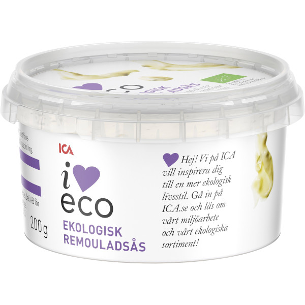 ICA I Love Eco Remouladsås Ekologisk