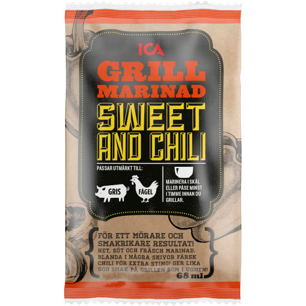 ICA Grillmarinad Sweet & Chili