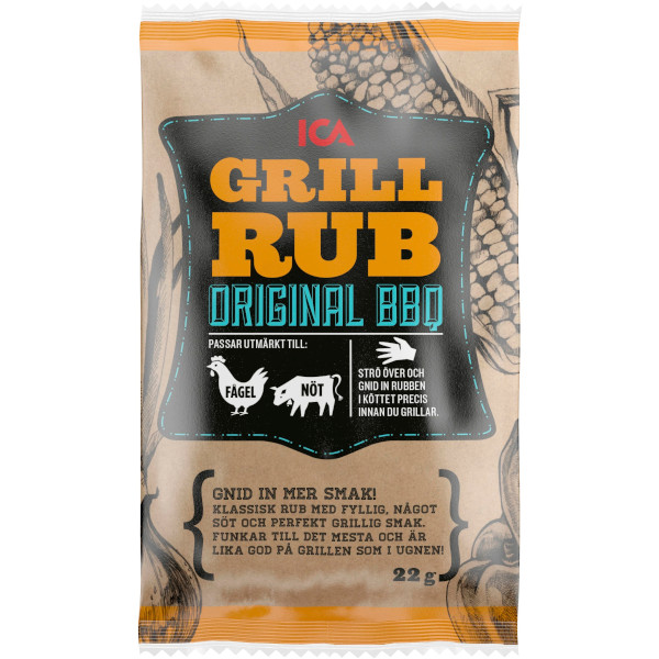 ICA Grillrub Original BBQ