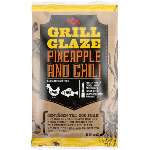 ICA Grillglaze Pineapple & Chili