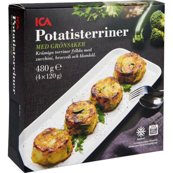 ICA Potatisterriner Grönsaker