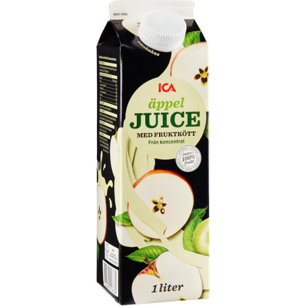 ICA Äppeljuice Fruktkött