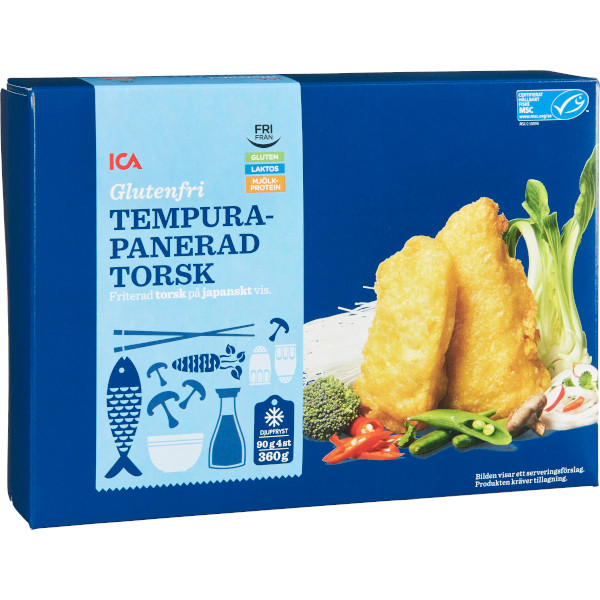 ICA Torsk Tempurapanerad