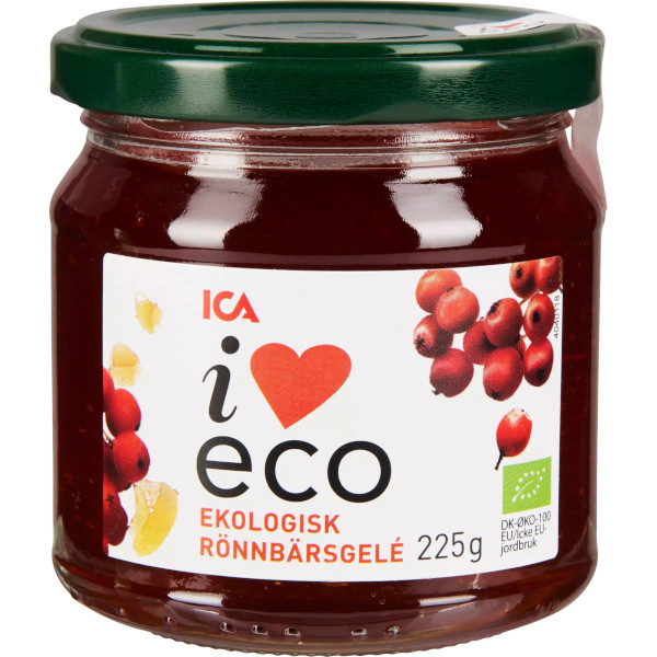 ICA I Love Eco Rönnbärsgelé Ekologisk