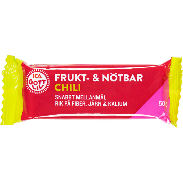 ICA Gott Liv Frukt & Nötbar Chili