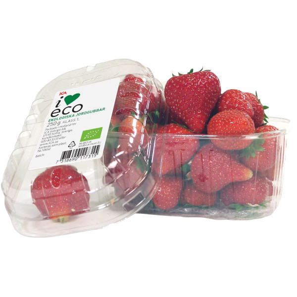 ICA I Love Eco Jordgubbar Ekologiska