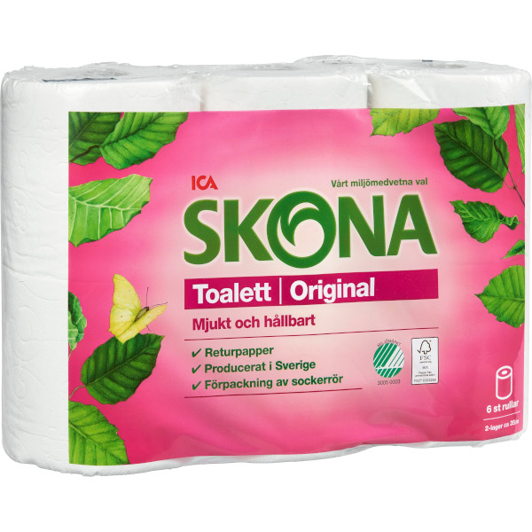 ICA Skona Toalettpapper Original