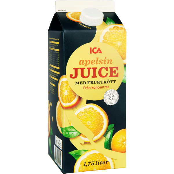 ICA Apelsinjuice Fruktkött