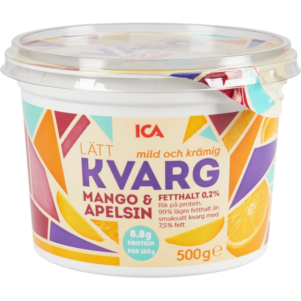 ICA Lättkvarg Mango & Apelsin