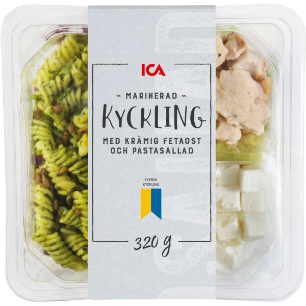 ICA Sallad Kyckling/Fetaost/Pastasallad