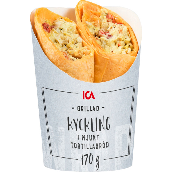 ICA Wrap Grillad Kyckling