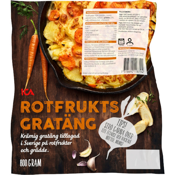 ICA Rotfruktsgratäng