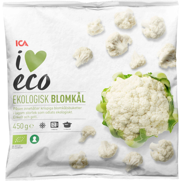 ICA I Love Eco Blomkål Ekologisk
