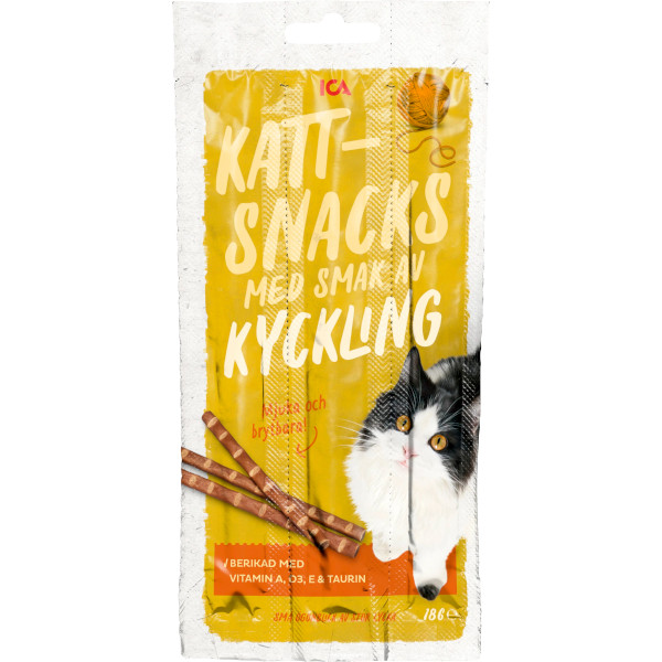 ICA Kattsnacks Kyckling