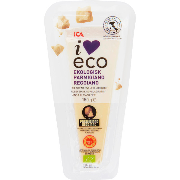 ICA I Love Eco Parmigiano Reggiano Ekologisk