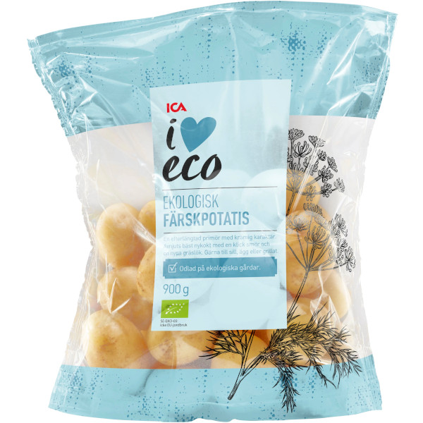 ICA I Love Eco Färskpotatis Ekologisk