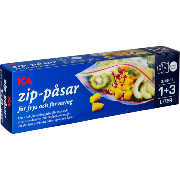 ICA Zip-Påsar 1+3L
