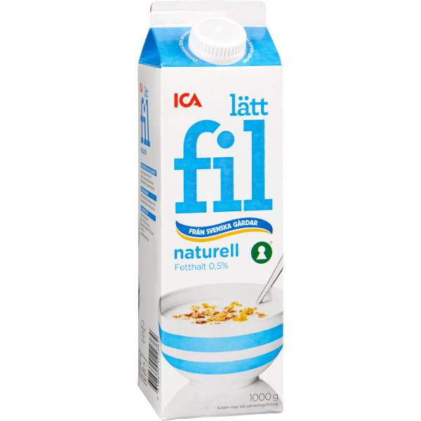 ICA Lättfil Naturell