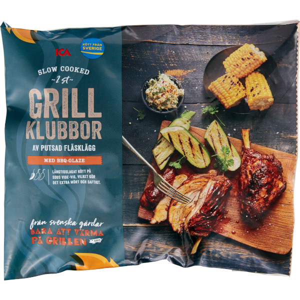 ICA Grillklubbor Fläsklägg Slow Cooked