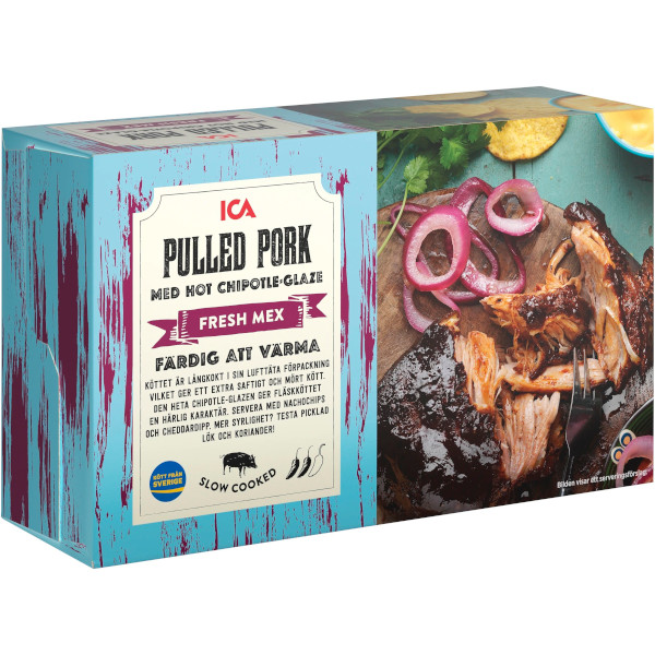 ICA Pulled Pork Hot Chipotle