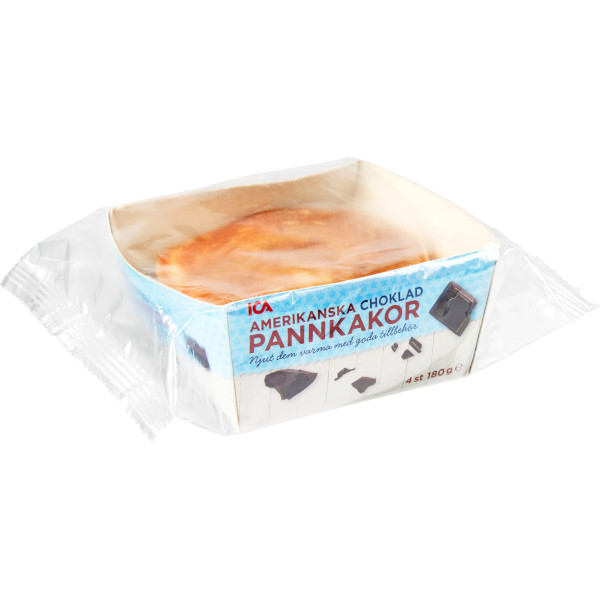 ICA Amerikanska Pannkakor Choklad