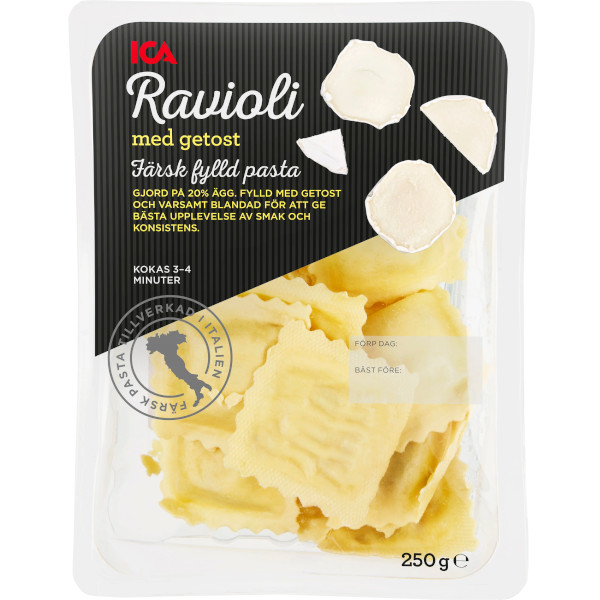 ICA Ravioli Getost