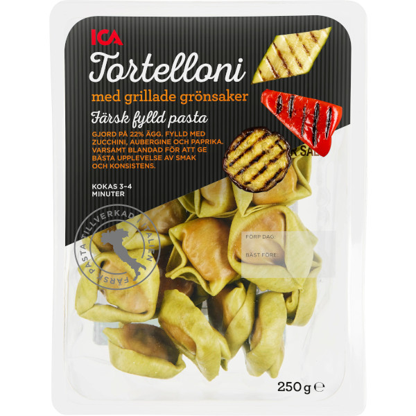 ICA Tortelloni Grillade Grönsaker
