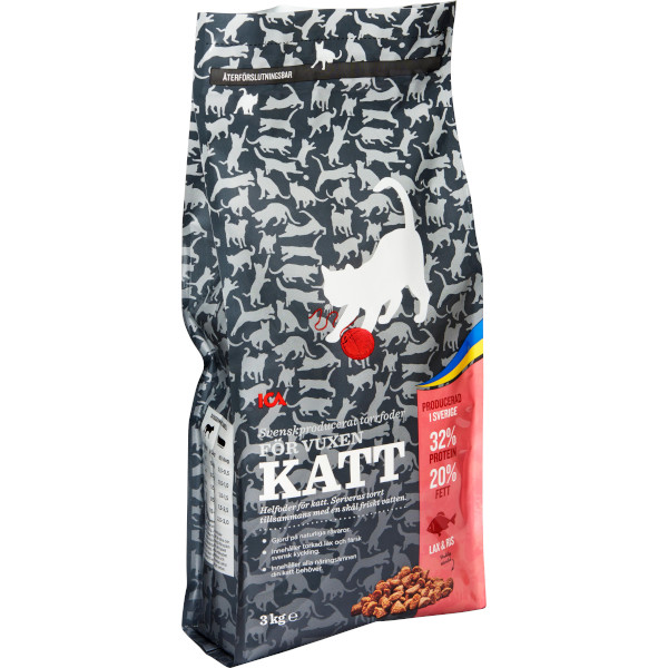 ICA Torrfoder Vuxen Katt Lax & Ris