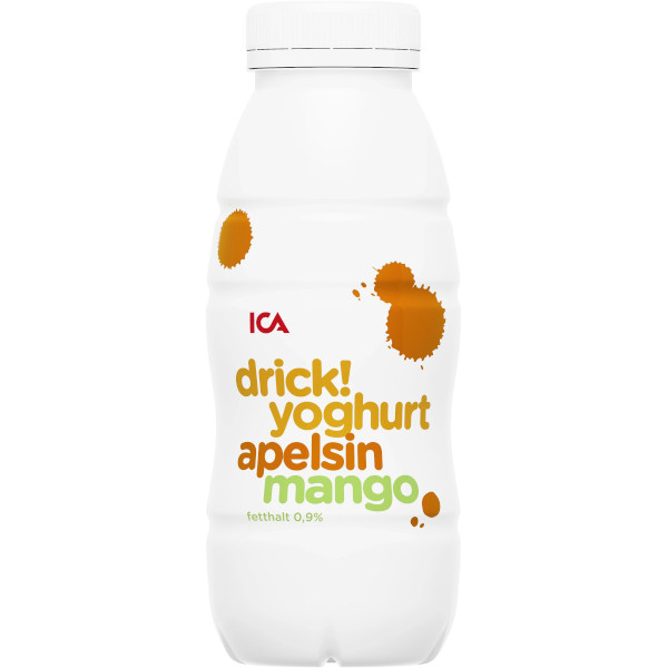 ICA Drickyoghurt Apelsin/Mango