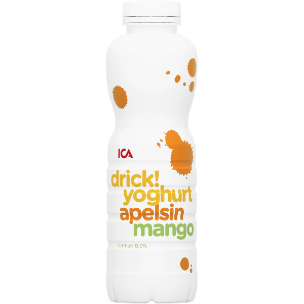 ICA Drickyoghurt Apelsin/Mango