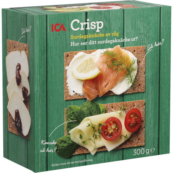 ICA Surdegsknäcke Crisp