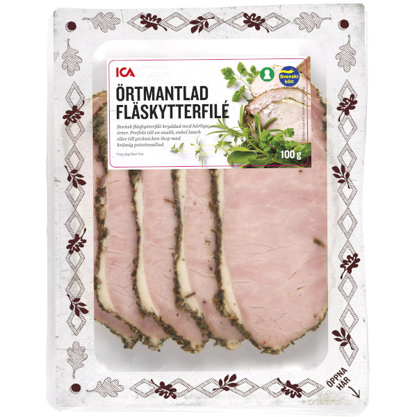 ICA Fläskytterfilé Örtmantlad