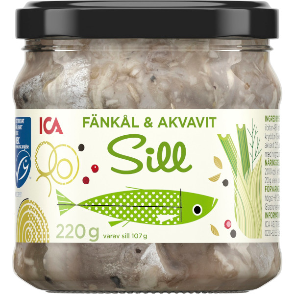 ICA Sill Fänkål & Akvavit